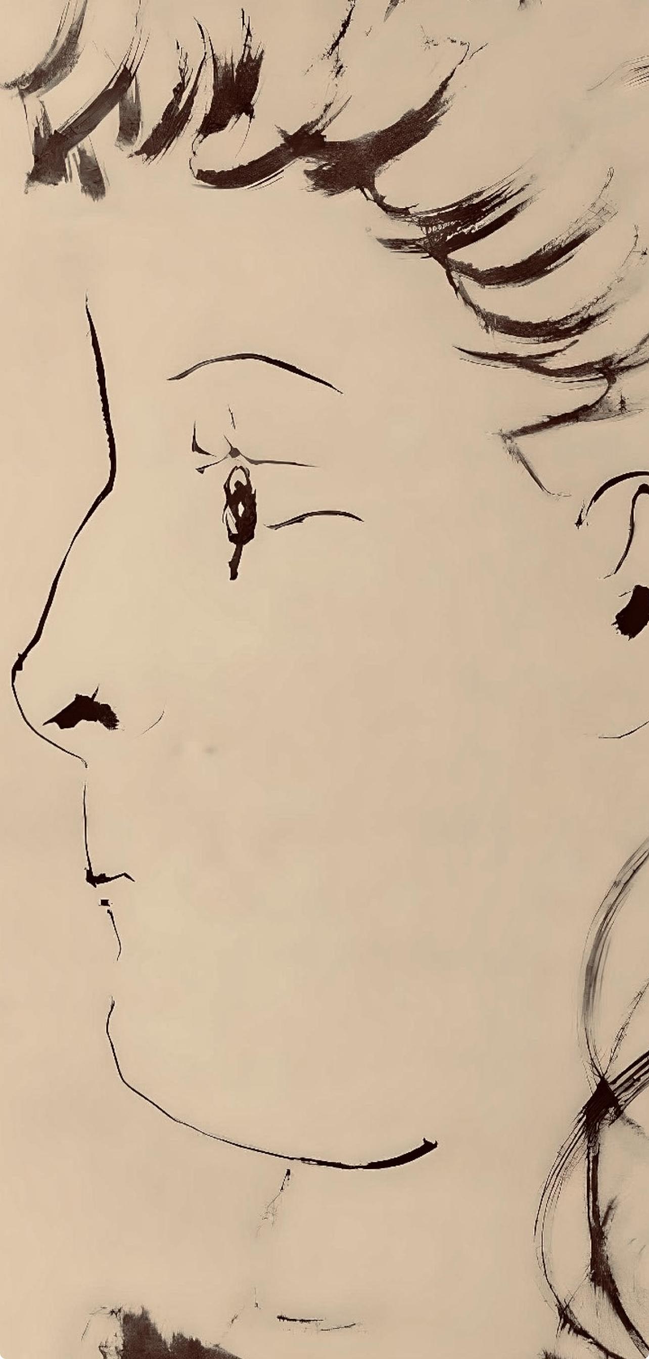 Picasso, Composition, Carnet de dessins de Picasso, Cahiers d'Art (d'après) - Cubisme Print par Pablo Picasso