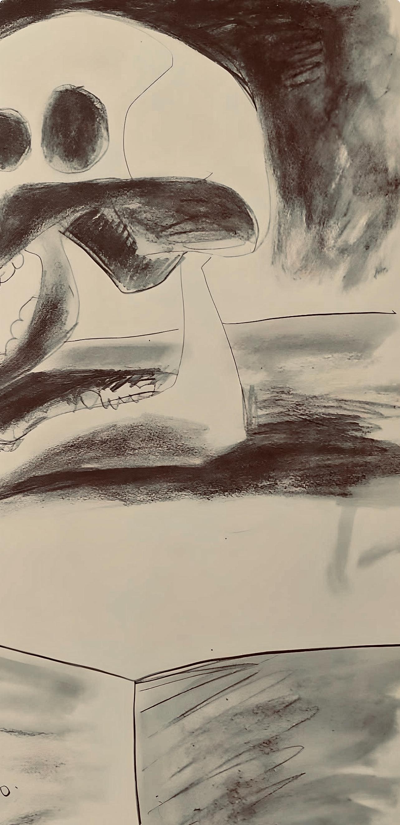Picasso, Composizione, Carnet de dessins de Picasso, Cahiers d'Art (dopo) - Figurative Print Marrone di Pablo Picasso
