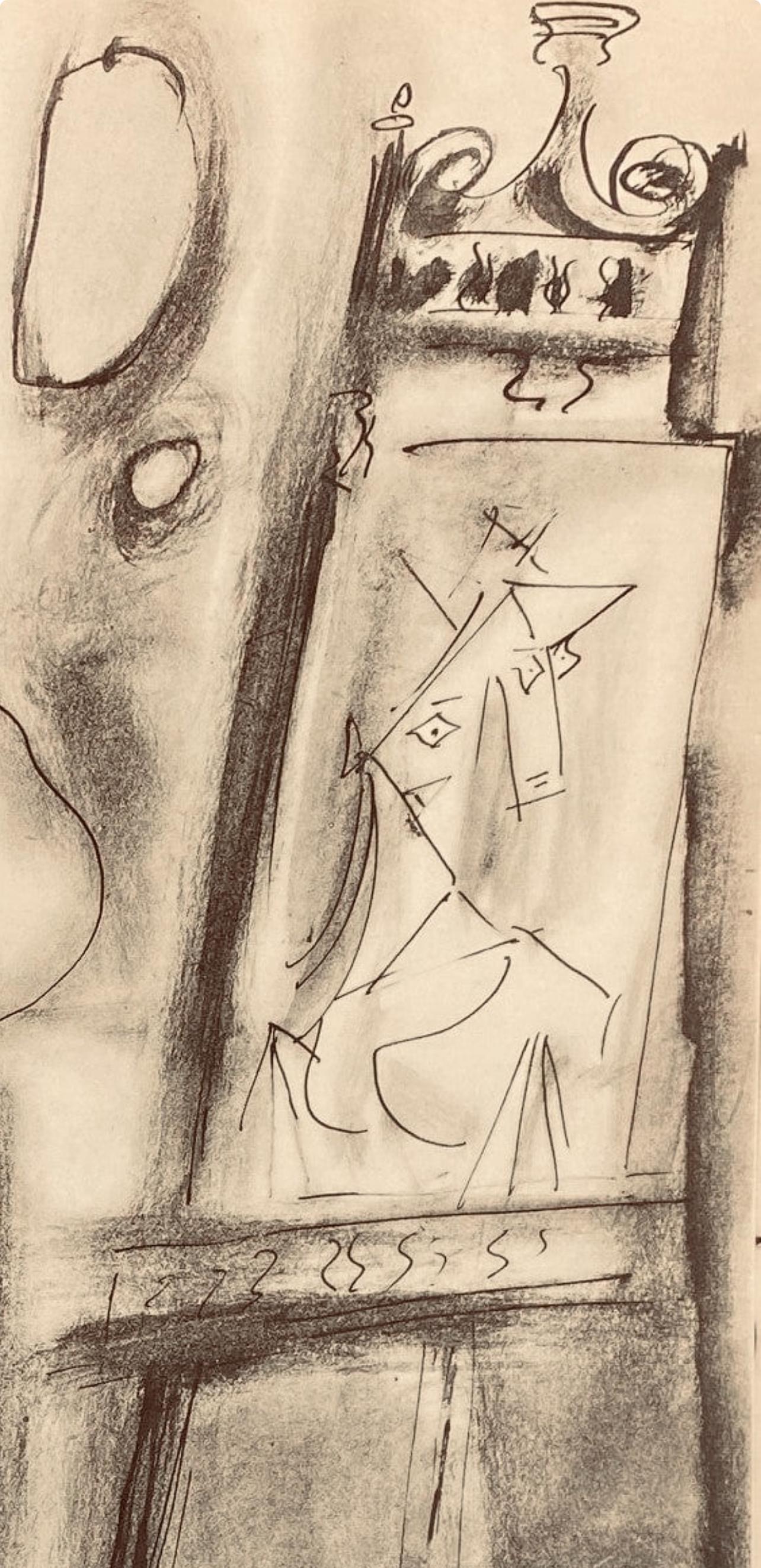 Picasso, Composition, Carnet de dessins de Picasso, Cahiers d'Art (d'après) en vente 1