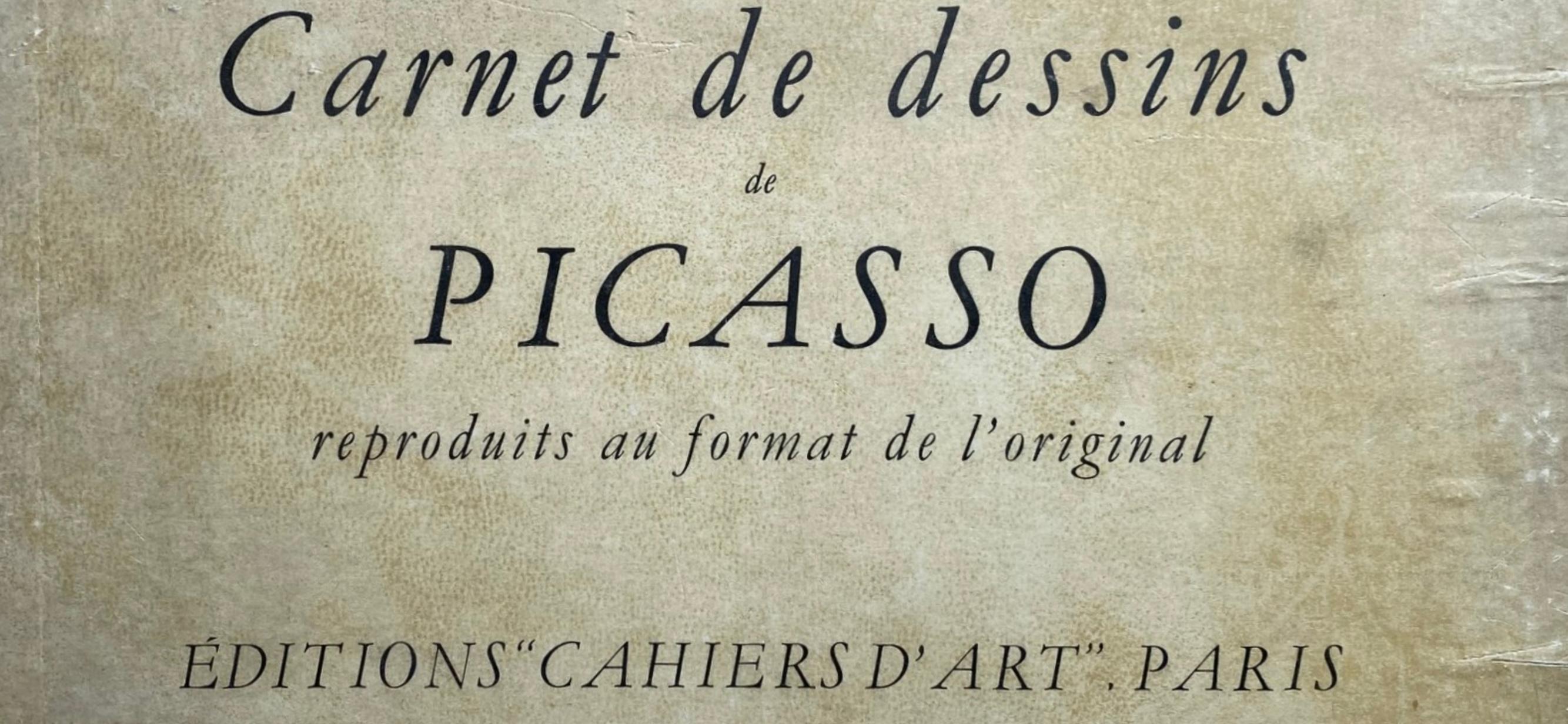 Picasso, Composition, Carnet de dessins de Picasso, Cahiers d’Art (after) For Sale 1