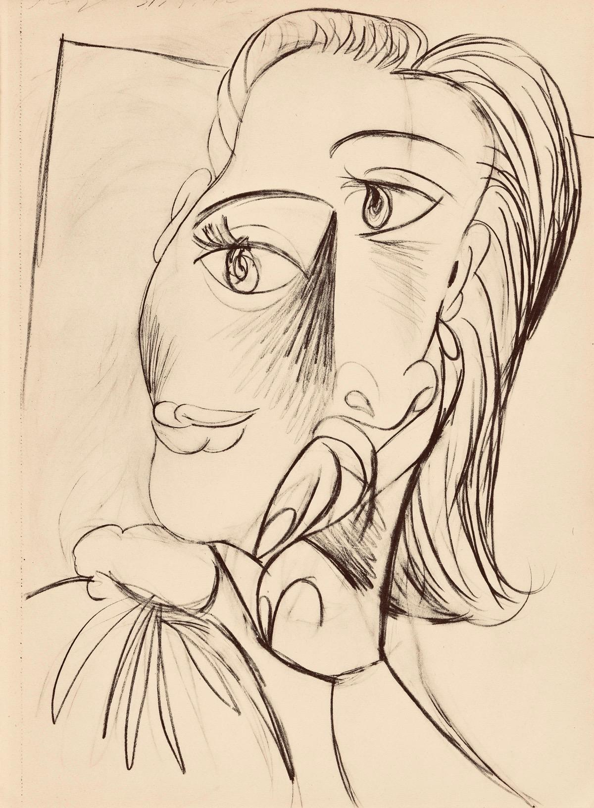 Picasso, Composition, Carnet de dessins de Picasso, Cahiers d'Art (d'après) en vente 1