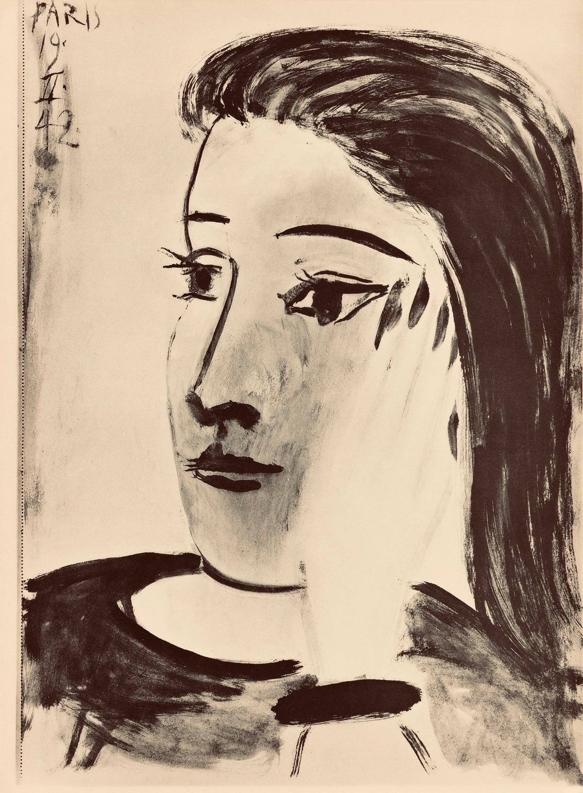 Picasso, Composition, Carnet de dessins de Picasso, Cahiers d'Art (d'après) en vente 1