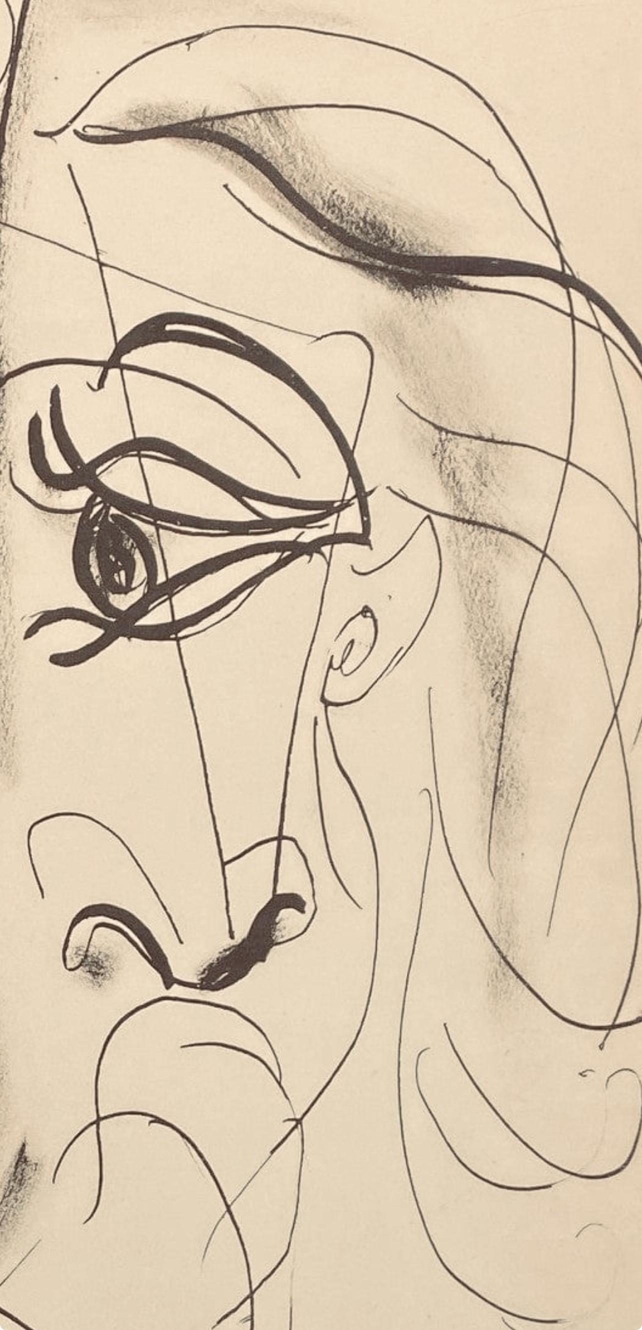 Picasso, Composition, Carnet de dessins de Picasso, Cahiers d'Art (d'après) en vente 1