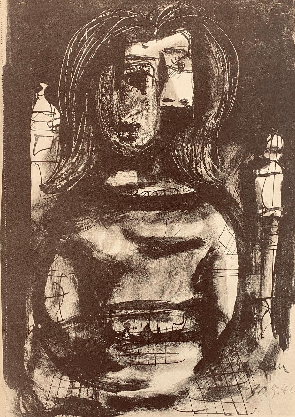Picasso, Composition, Carnet de dessins de Picasso, Cahiers d'Art (d'après) en vente 2