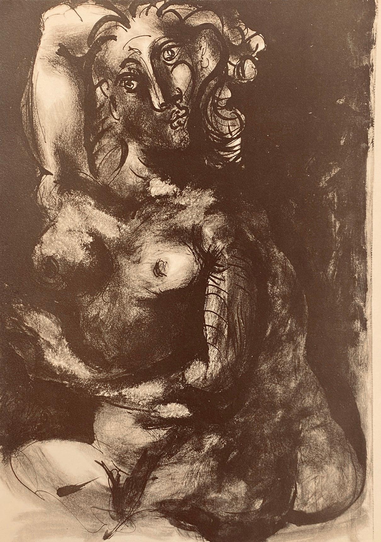 Picasso, Komposition, Carnet de dessins de Picasso, Cahiers d'Art (nach) im Angebot 2