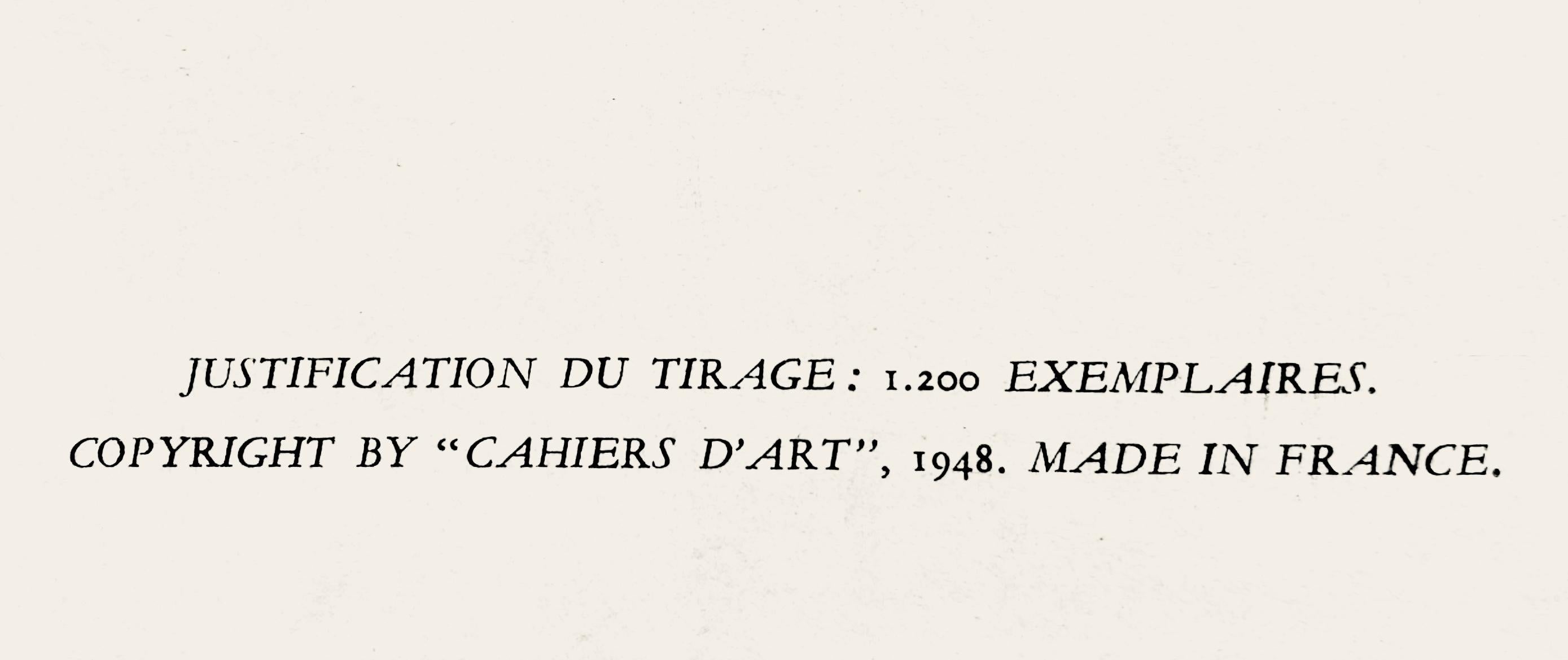 Picasso, Composition, Carnet de dessins de Picasso, Cahiers d’Art (after) For Sale 2