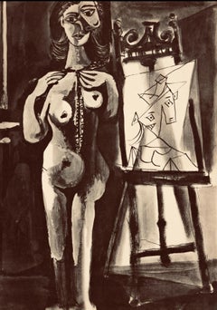 Vintage Picasso, Composition, Carnet de dessins de Picasso, Cahiers d’Art (after)