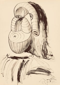 Vintage Picasso, Composition, Carnet de dessins de Picasso, Cahiers d’Art (after)