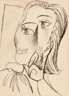 Vintage Picasso, Composition, Carnet de dessins de Picasso, Cahiers d’Art (after)