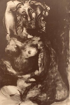 Vintage Picasso, Composition, Carnet de dessins de Picasso, Cahiers d’Art (after)