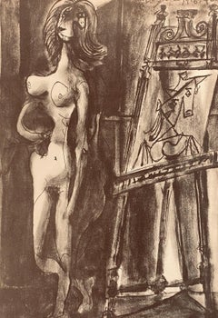 Vintage Picasso, Composition, Carnet de dessins de Picasso, Cahiers d’Art (after)