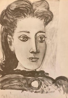 Vintage Picasso, Composition, Carnet de dessins de Picasso, Cahiers d’Art (after)