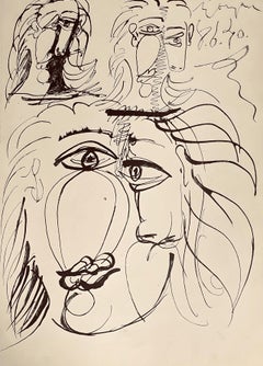 Picasso, Composition, Carnet de dessins de Picasso, Cahiers d’Art (after)