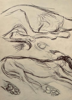 Vintage Picasso, Composition, Carnet de dessins de Picasso, Cahiers d’Art (after)