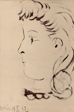Vintage Picasso, Composition, Carnet de dessins de Picasso, Cahiers d’Art (after)