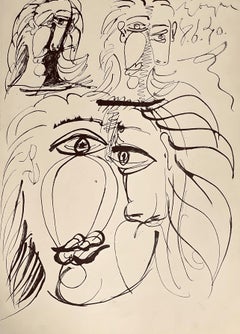Picasso, Komposition, Carnet de dessins de Picasso, Cahiers d'Art (nach)