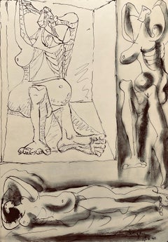 Picasso, Composición, Carnet de dessins de Picasso, Cahiers d'Art (después)