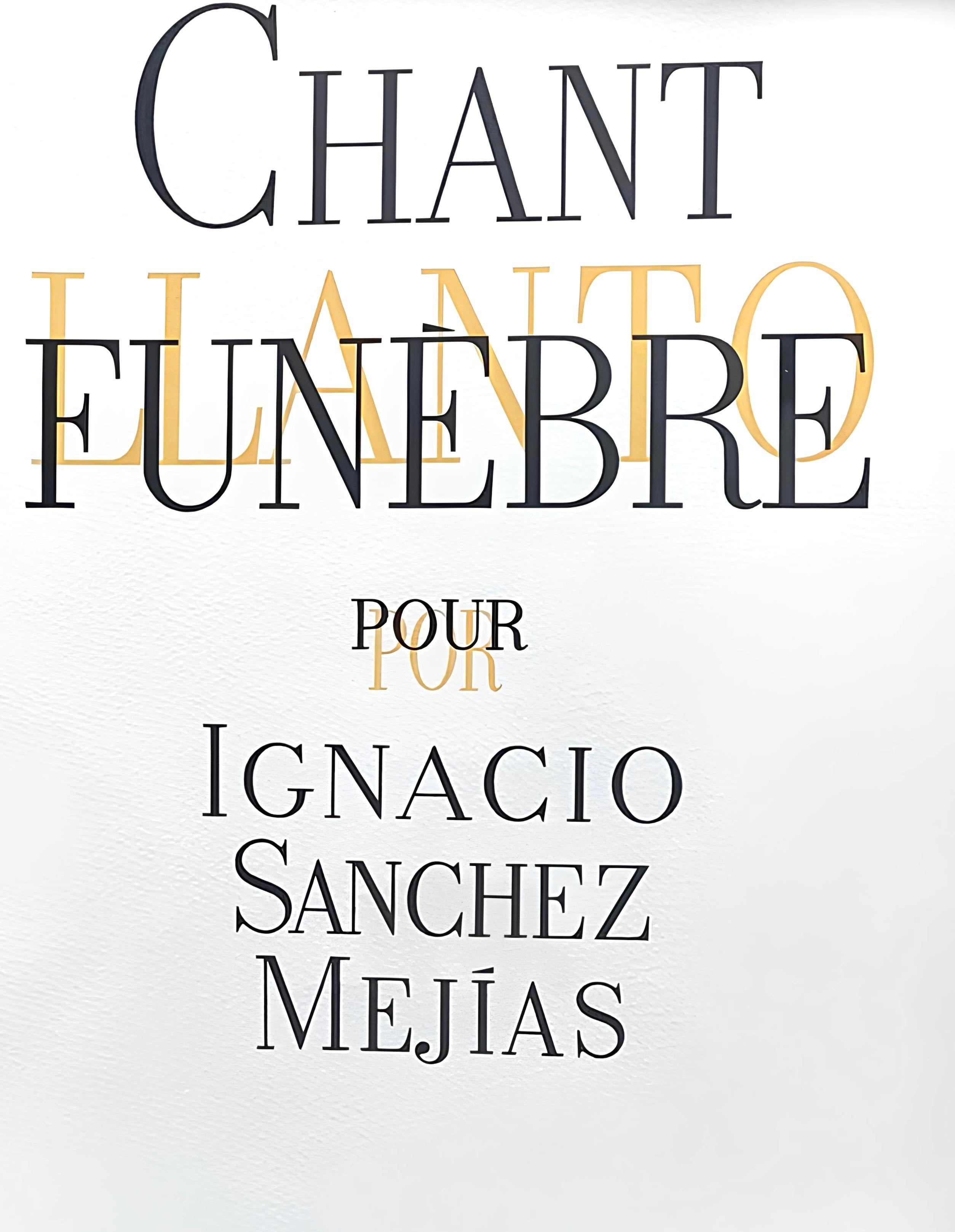 Picasso, Composition, Chant funèbre pour Ignacio Sanchez Mejías (d'après) en vente 1