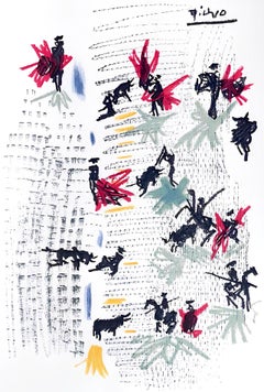 Picasso, Composition, Chant funèbre pour Ignacio Sanchez Mejías (after)