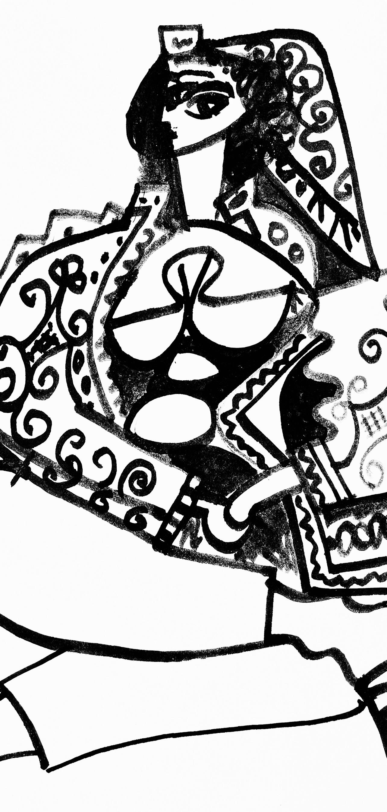 Picasso, Composition (Cramer 101), Carnet de la Californie (after) - Print by Pablo Picasso