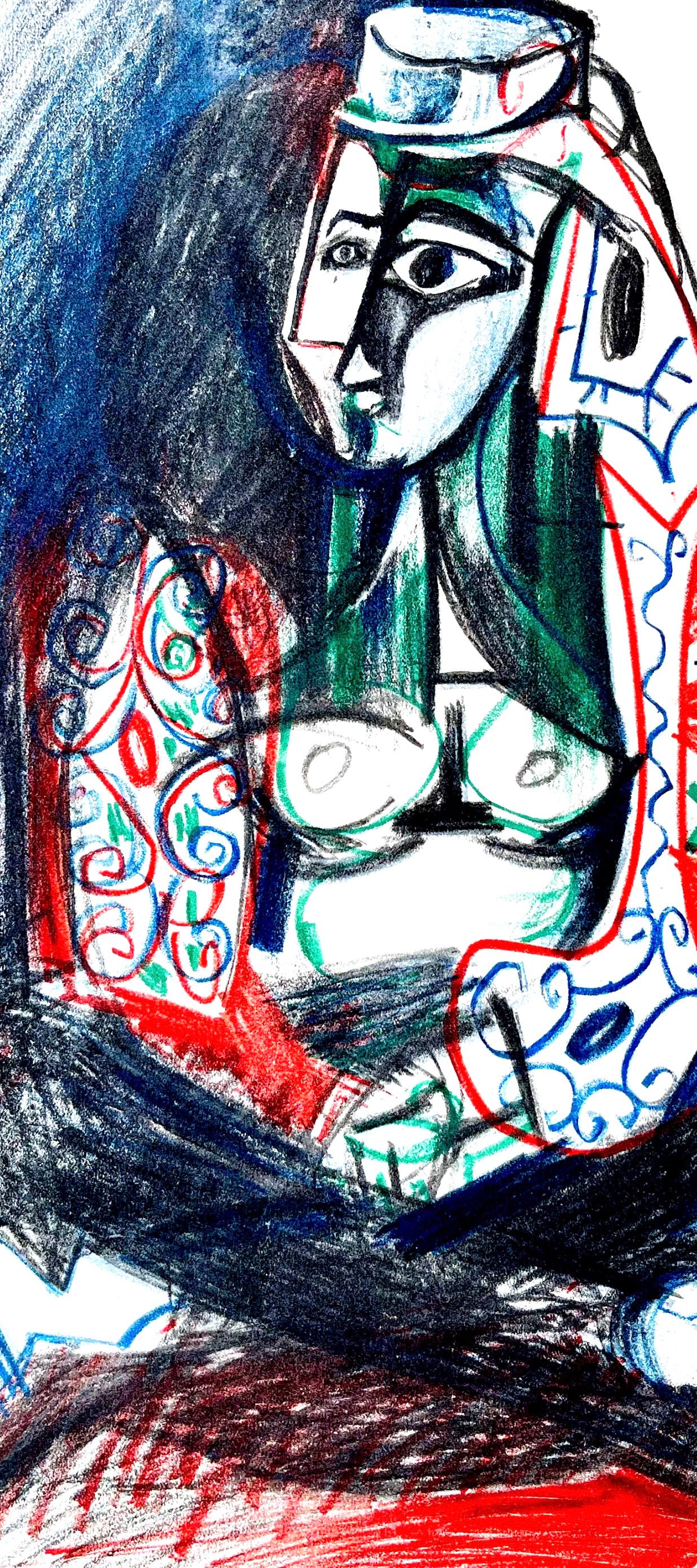 Picasso, Composition (Cramer 101), Carnet de la Californie (after) - Print by Pablo Picasso