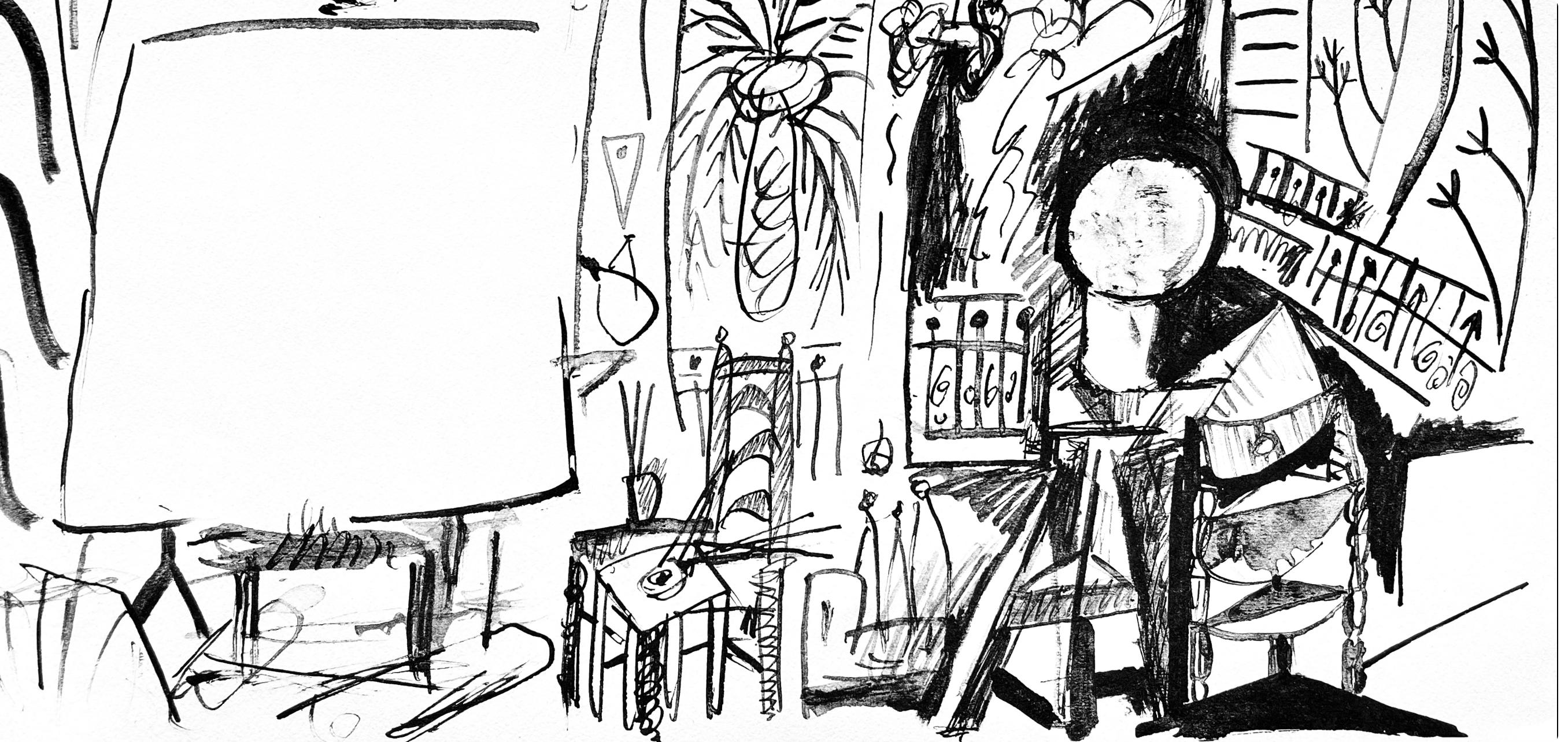 Picasso, Composition (Cramer 101), Carnet de la Californie (après) - Print de Pablo Picasso