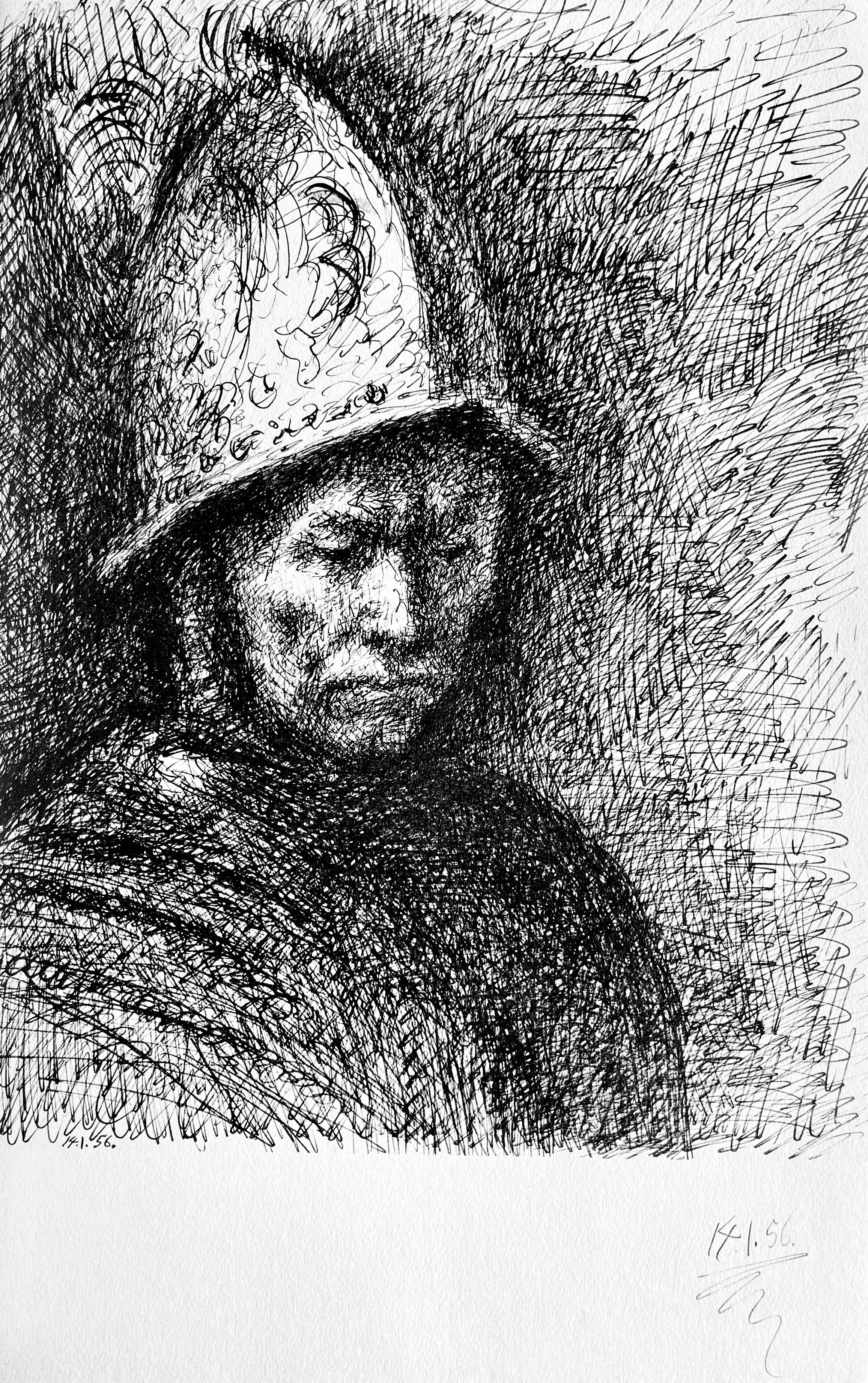 Picasso, Composition (Cramer 101), Carnet de la Californie (après) en vente 2