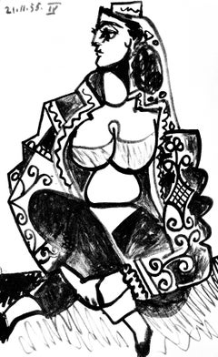 Picasso, Composition (Cramer 101), Carnet de la Californie (after)