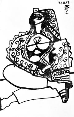 Picasso, Composition (Cramer 101), Carnet de la Californie (after)