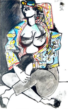 Picasso, Komposition (Cramer 101), Carnet de la Californie (nach)