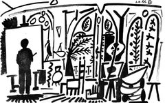 Picasso, Composition (Cramer 101), Carnet de la Californie (after)