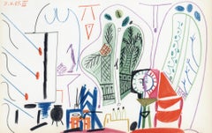 Picasso, Composición (Cramer 101), Carnet de la Californie (después)