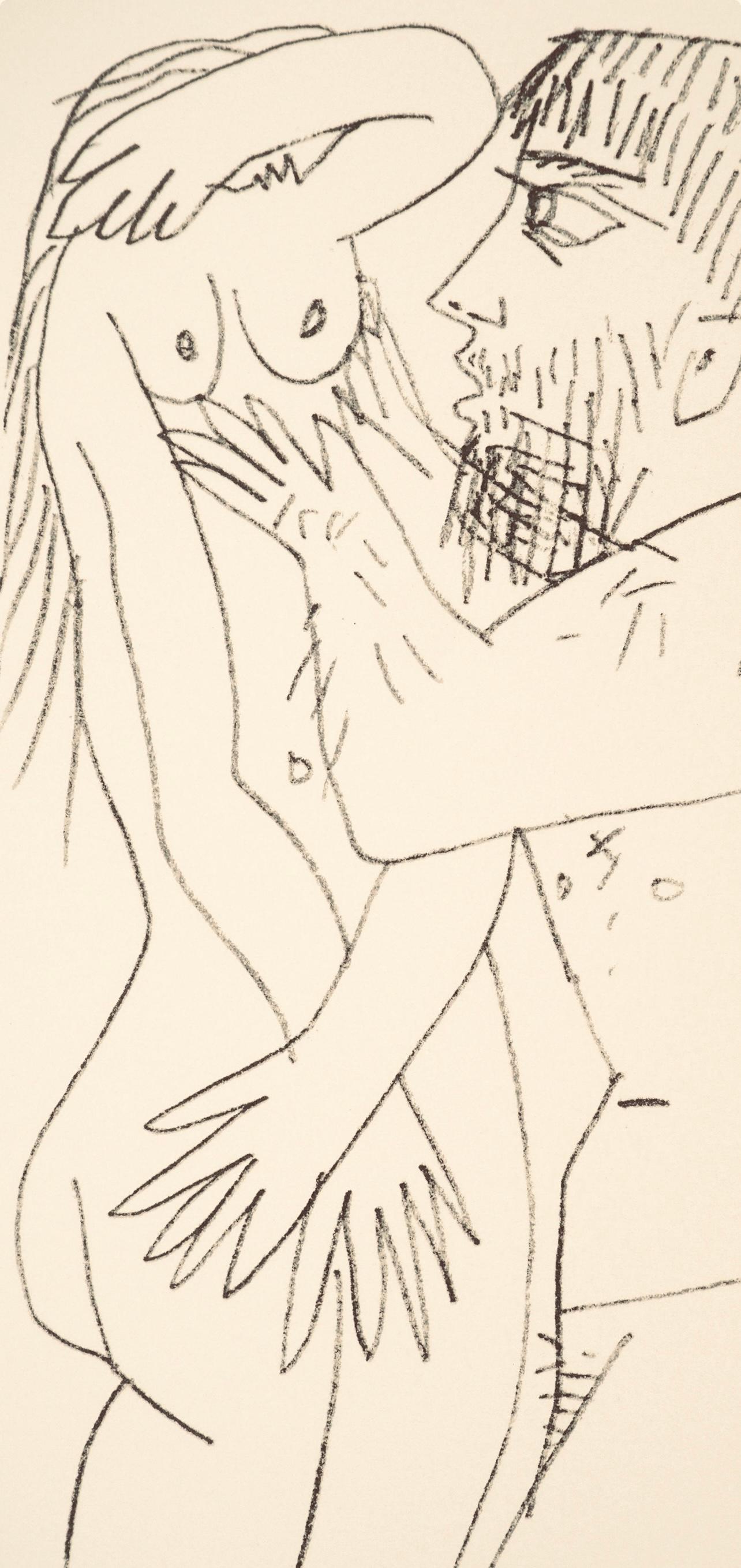 Picasso, Composition (Cramer 148), Le Goût du Bonheur (after) - Print by Pablo Picasso