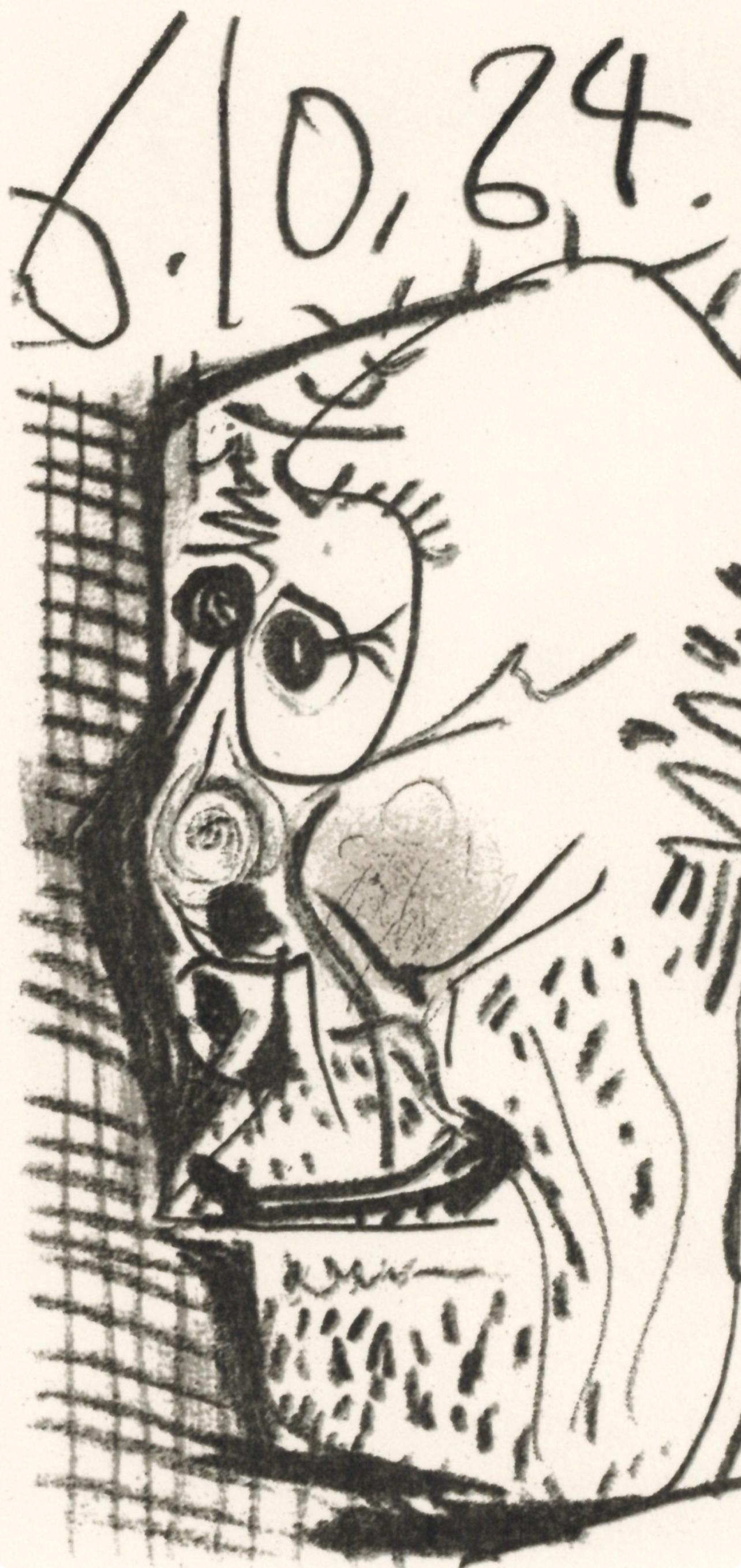 Picasso, Composition (Cramer 148), Le Goût du Bonheur (after) - Print by Pablo Picasso