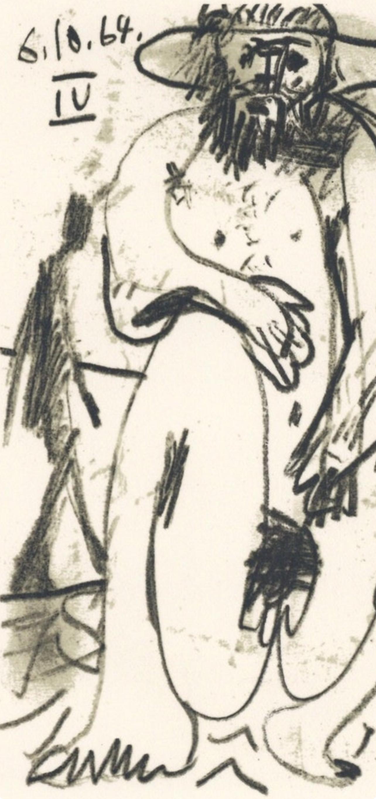 Picasso, Composition (Cramer 148), Le Goût du Bonheur (after) - Print by Pablo Picasso