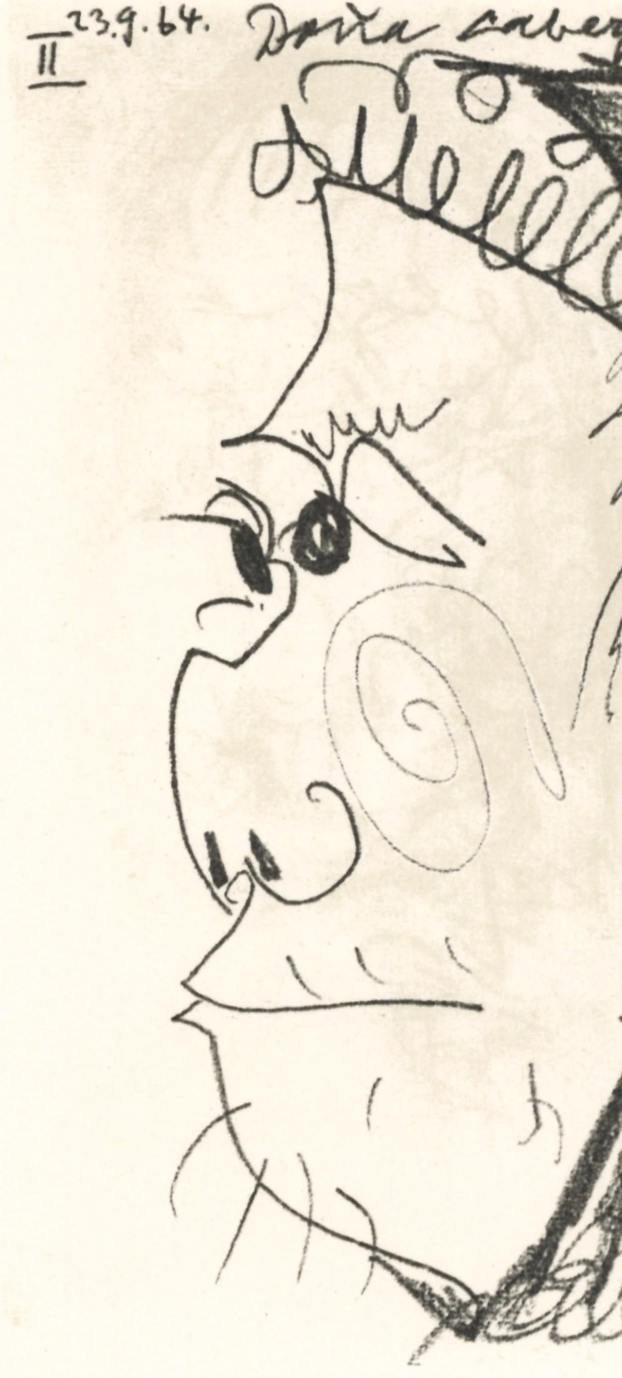 Picasso, Composition (Cramer 148), Le Goût du Bonheur (after) - Print by Pablo Picasso