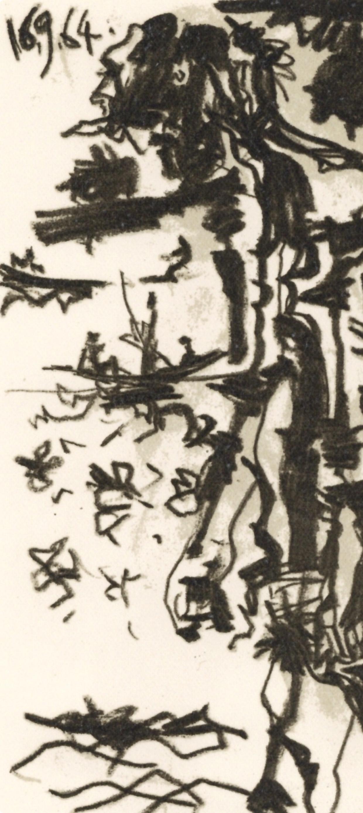 Picasso, Composition (Cramer 148), Le Goût du Bonheur (after) - Print by Pablo Picasso
