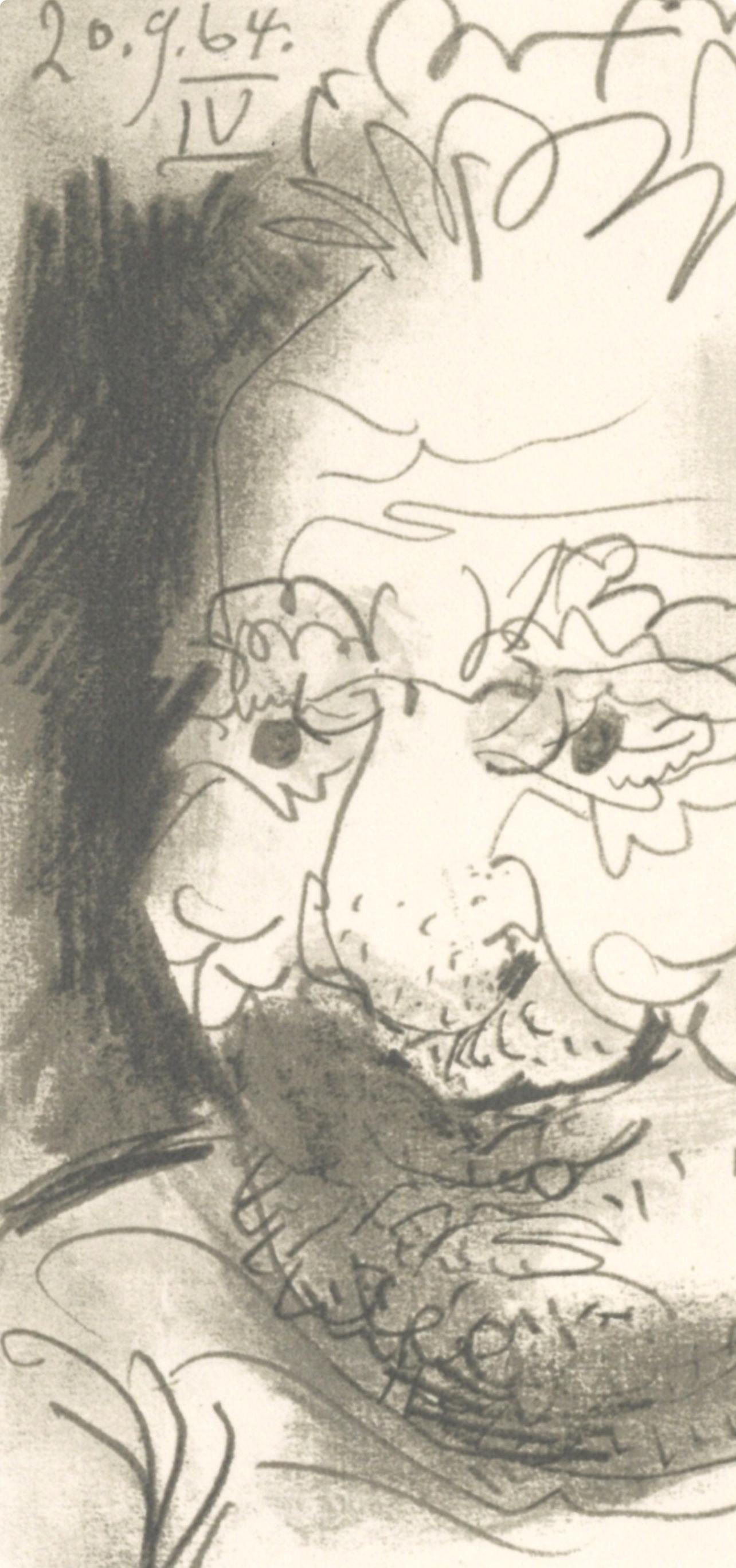 Picasso, Composition (Cramer 148), Le Goût du Bonheur (after) - Print by Pablo Picasso