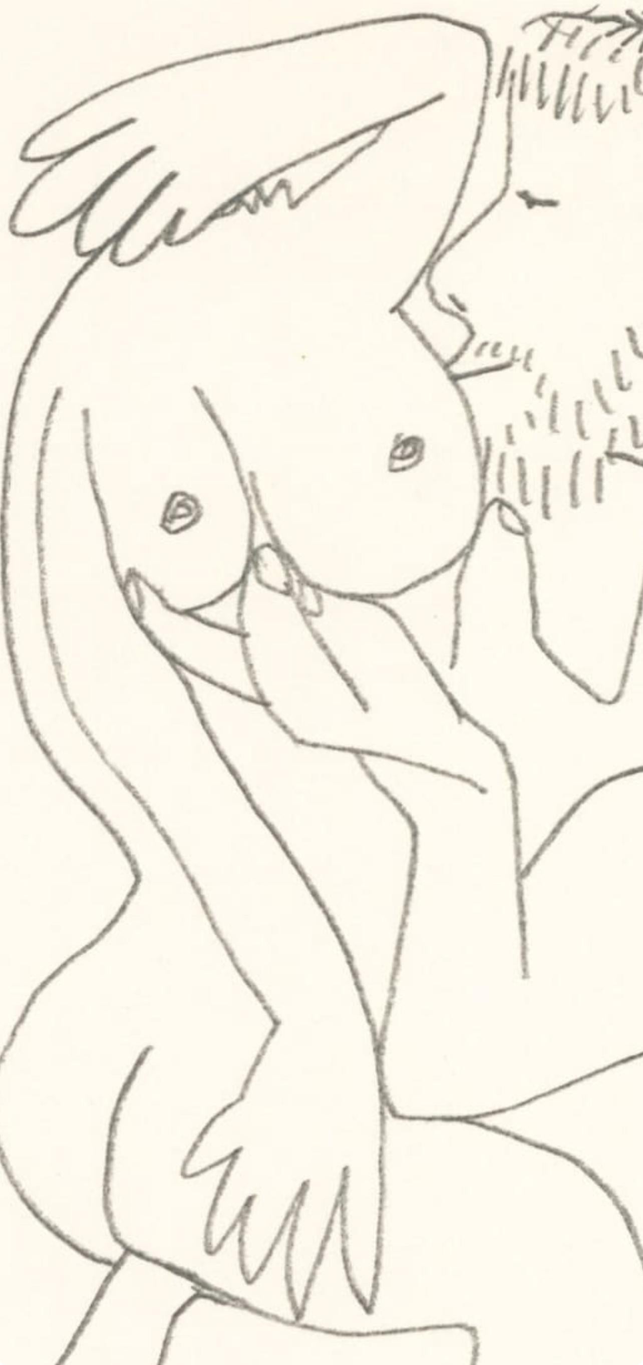 Picasso, Composition (Cramer 148), Le Goût du Bonheur (after) - Print by Pablo Picasso