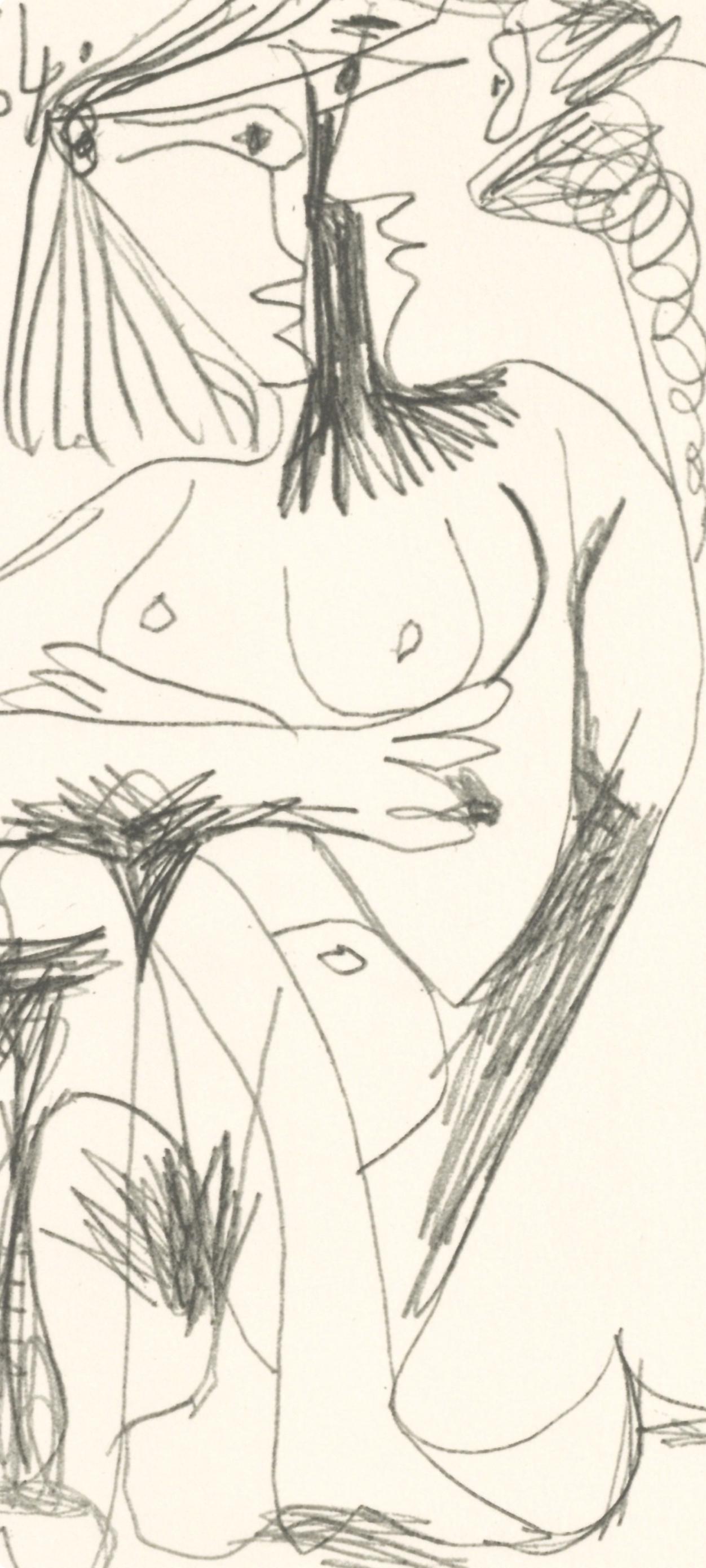 Picasso, Composition (Cramer 148), Le Goût du Bonheur (after) - Print by Pablo Picasso
