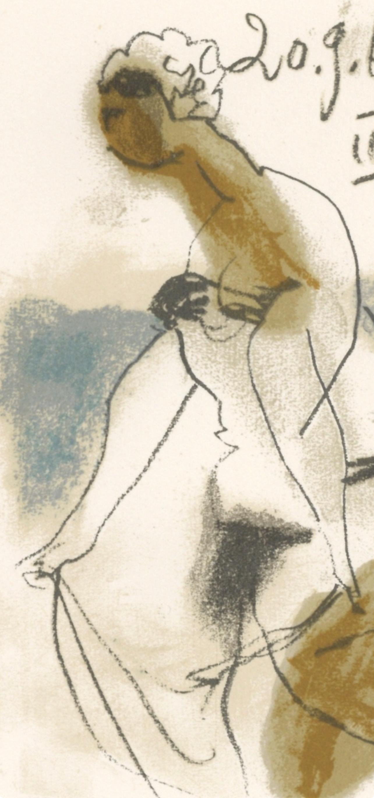 Picasso, Composition (Cramer 148), Le Goût du Bonheur (d'après) - Print de Pablo Picasso