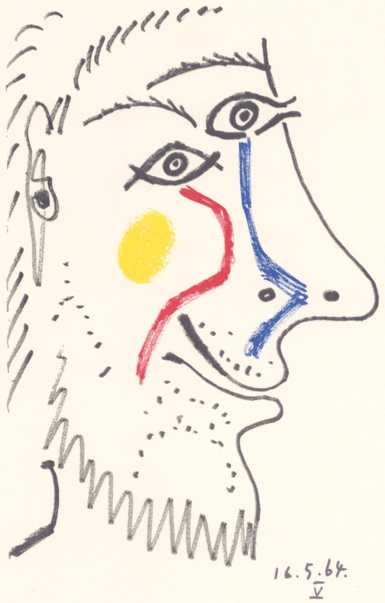 Picasso, 16.5.64. V (Cramer 148), Le Goût du Bonheur (after)