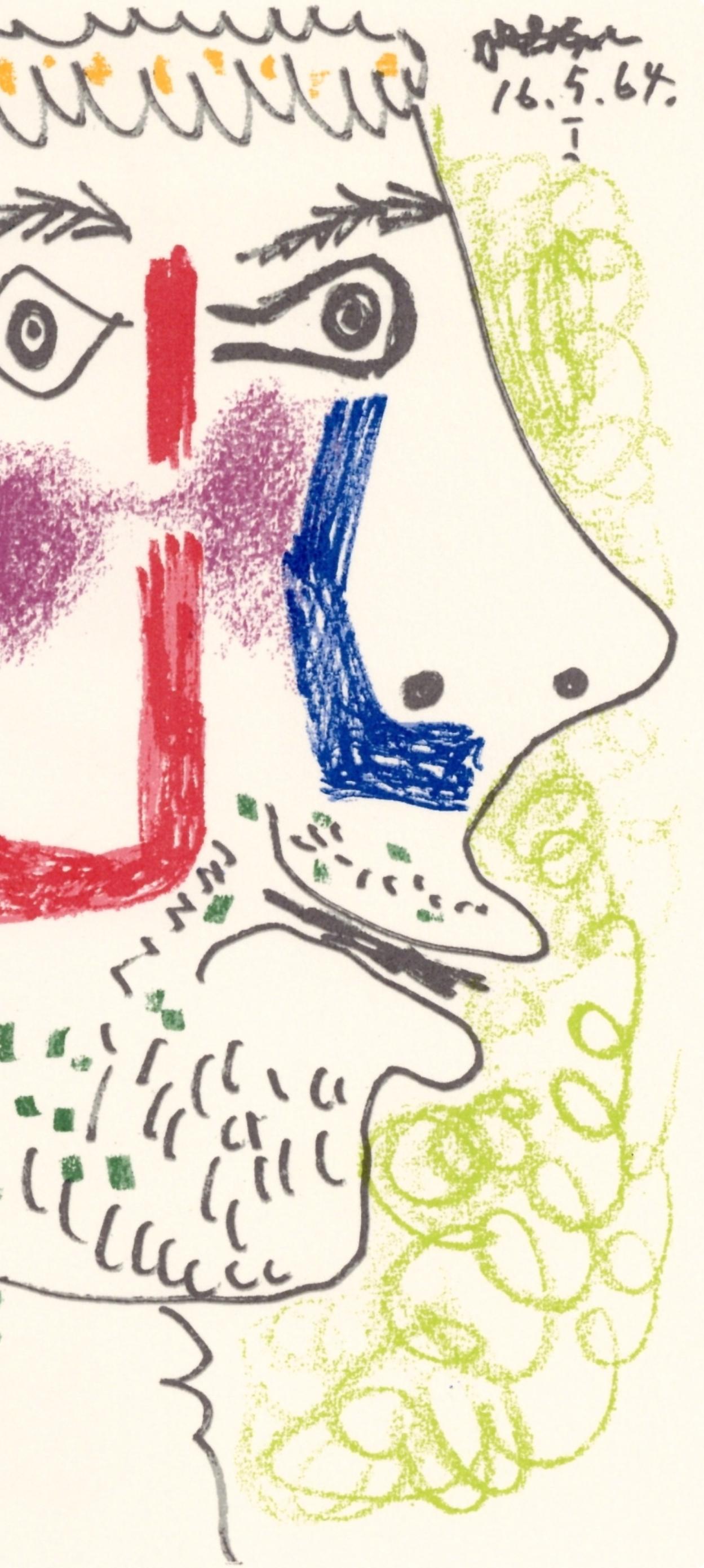 Picasso, Composition (Cramer 148), Le Goût du Bonheur (d'après) - Print de Pablo Picasso
