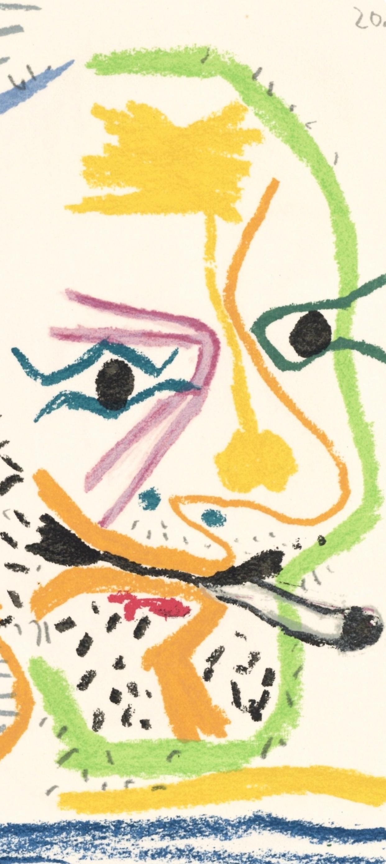 Picasso, 20.5.64. VII (Cramer 148), Le Goût du Bonheur (after) - Print by Pablo Picasso