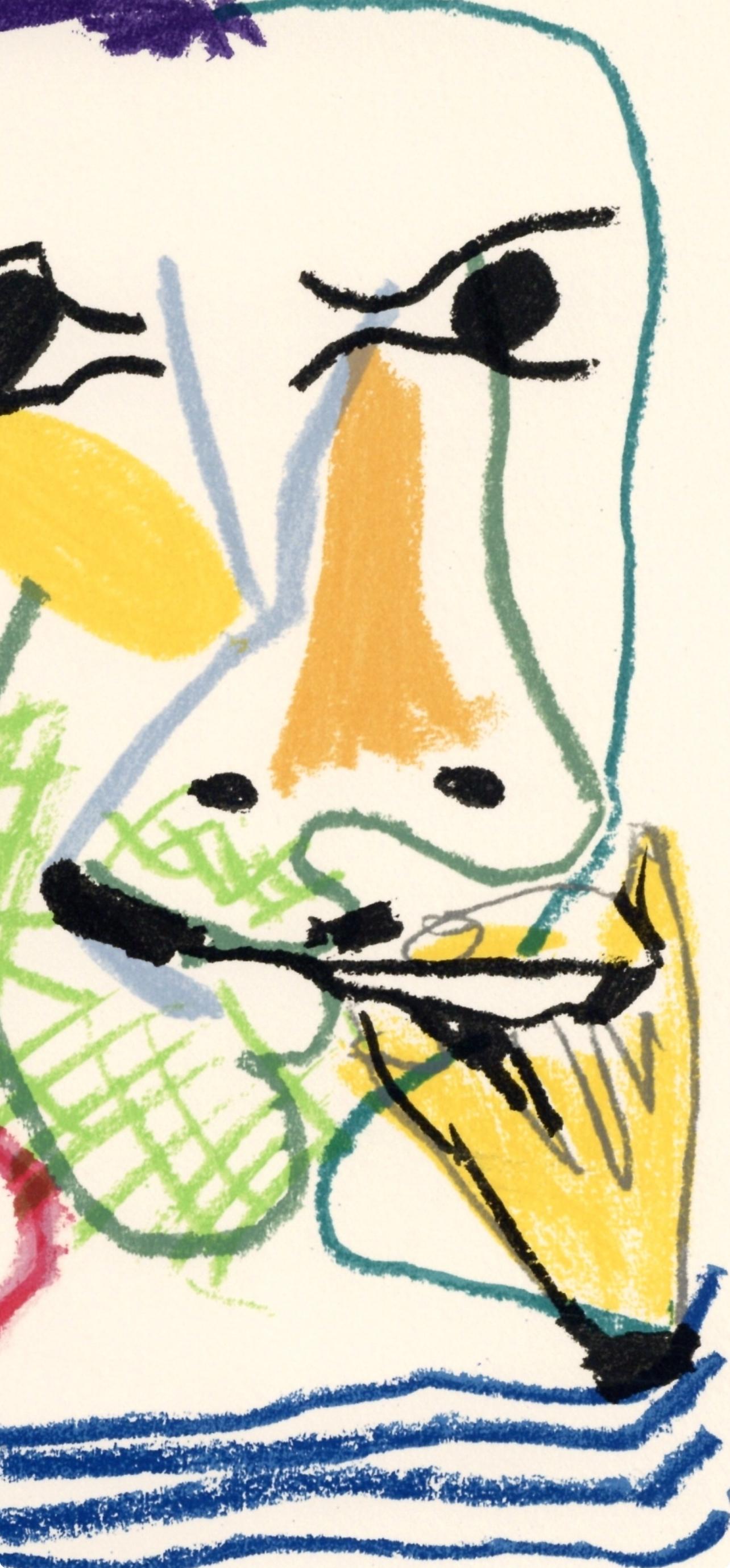 Picasso, Composizione (Cramer 148), Le Goût du Bonheur (dopo) - Print di Pablo Picasso