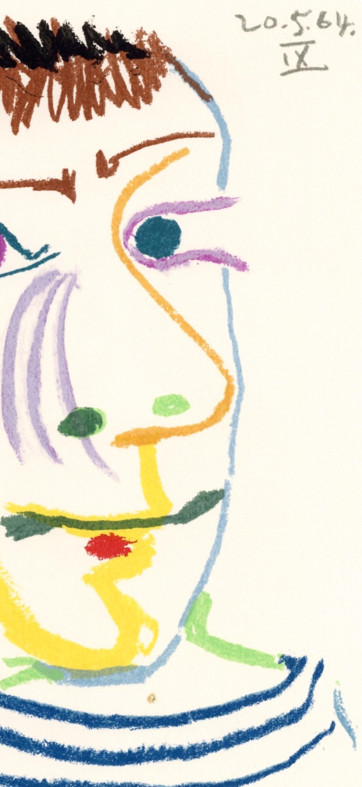 Picasso, Composition (Cramer 148), Le Goût du Bonheur (d'après) - Print de Pablo Picasso