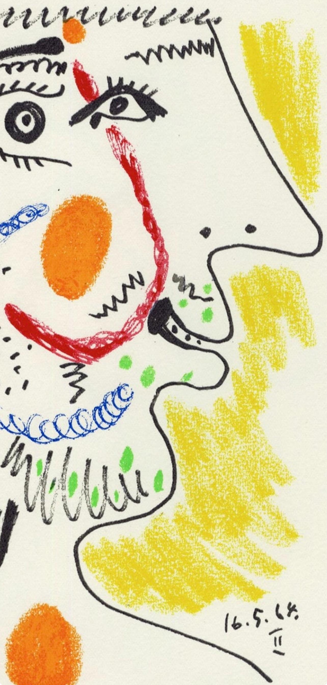 Picasso, Composizione (Cramer 148), Le Goût du Bonheur (dopo) - Print di Pablo Picasso