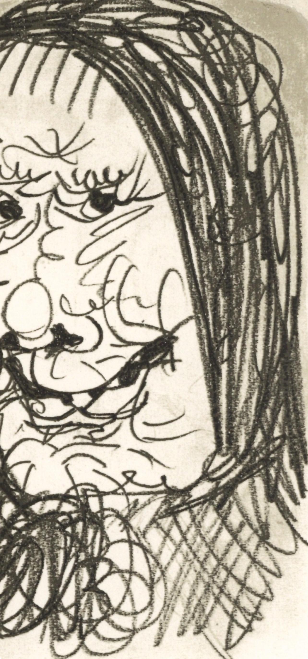 Picasso, Composition (Cramer 148), Le Goût du Bonheur (after) - Cubist Print by Pablo Picasso