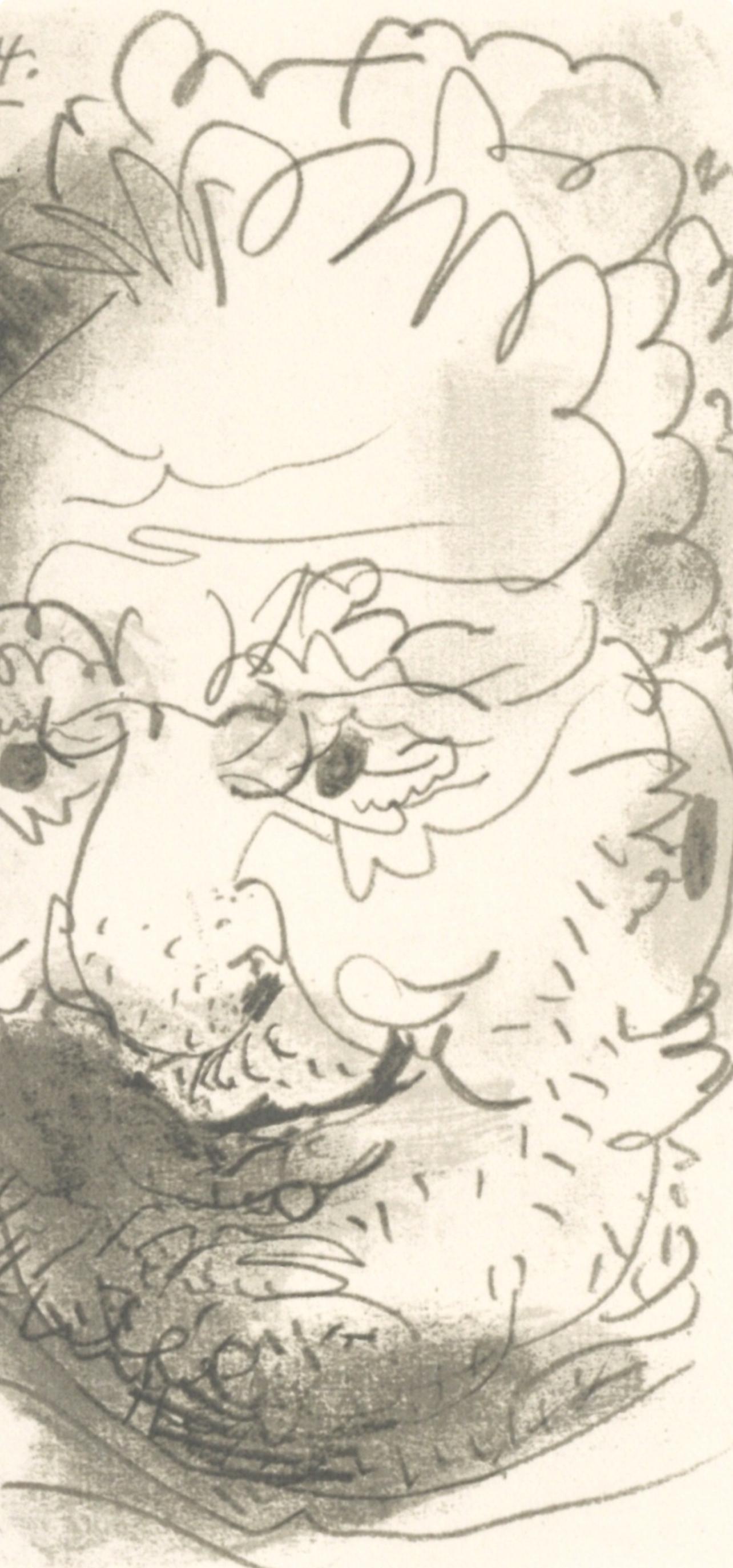 Picasso, Composition (Cramer 148), Le Goût du Bonheur (after) - Cubist Print by Pablo Picasso