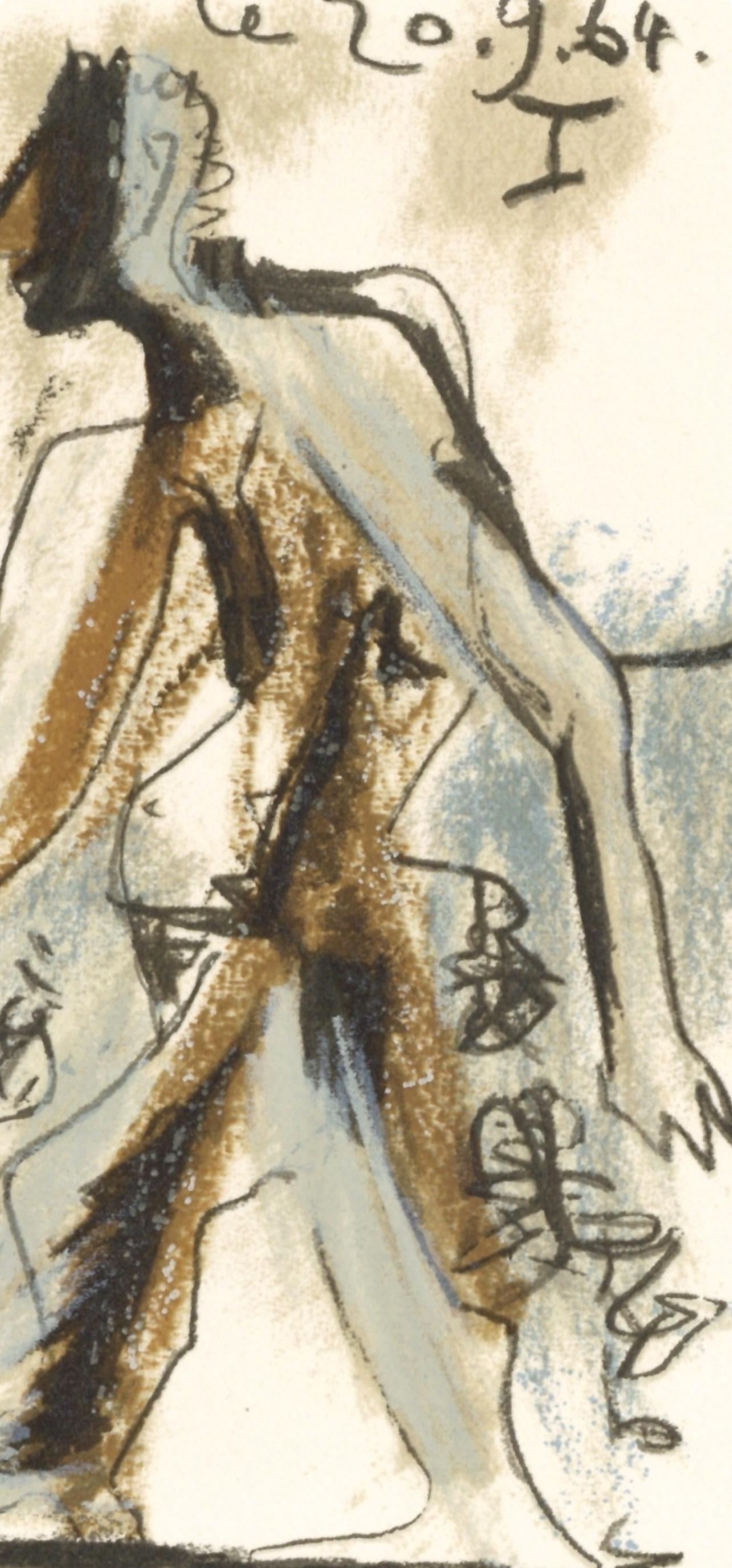 Picasso, Komposition (Cramer 148), Le Goût du Bonheur (nach) (Kubismus), Print, von Pablo Picasso